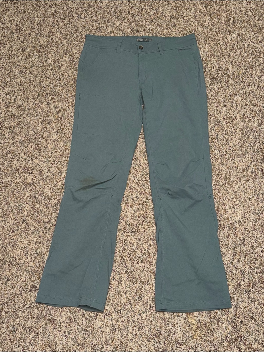 Women’s size 12 pants Prana Outdoor Stretch Pants - Teal Green